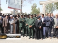 تشییع و خاکسپاری پیکر شهید جانباز امیر سرتیپ دوم جانباز رضا جهانتیغ