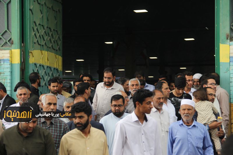 راهپیمایی مردم زاهدان در حمایت از بیانیه شورای عالی امنیت ملی کشور