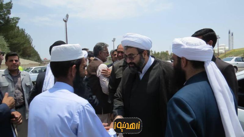حضور دادستان عمومی و انقلاب اسلامی مرکز استان سیستان و بلوچستان در نماز جمعه اهل سنت زاهدان