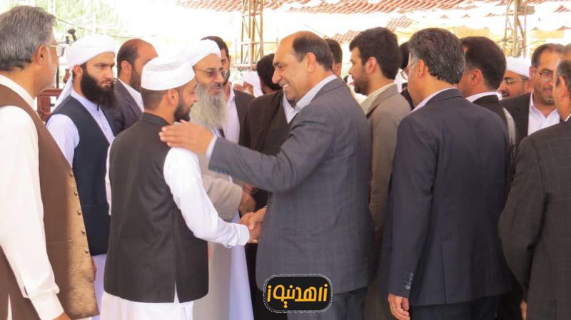 حضور دادستان عمومی و انقلاب اسلامی مرکز استان سیستان و بلوچستان در نماز جمعه اهل سنت زاهدان
