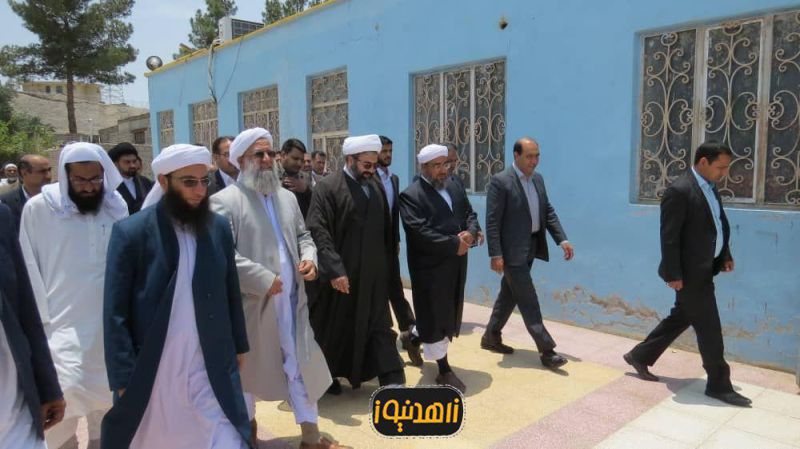 حضور دادستان عمومی و انقلاب اسلامی مرکز استان سیستان و بلوچستان در نماز جمعه اهل سنت زاهدان