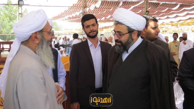 حضور دادستان عمومی و انقلاب اسلامی مرکز استان سیستان و بلوچستان در نماز جمعه اهل سنت زاهدان