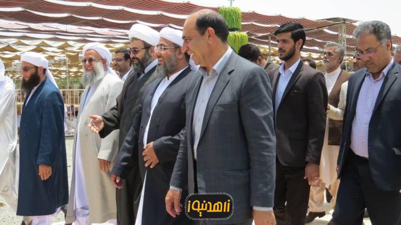 حضور دادستان عمومی و انقلاب اسلامی مرکز استان سیستان و بلوچستان در نماز جمعه اهل سنت زاهدان