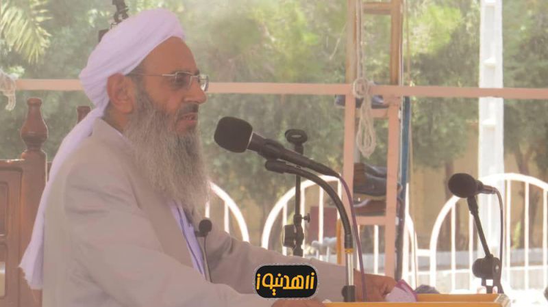 حضور دادستان عمومی و انقلاب اسلامی مرکز استان سیستان و بلوچستان در نماز جمعه اهل سنت زاهدان