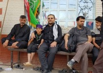 حضور بدون تشریفات و متفاوت رئیس سازمان بسیج مستضعفین در راهپیمایی اربعین حسینی