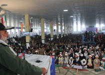 گزارش تصویری/ اجتماع 12هزارنفری بسیجیان در زاهدان