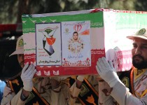 گزارش تصویری/ تشییع و خاکسپاری شهید اهل سنت مرزبانی در زاهدان