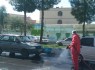 ادامه عملیات ضدعفونی و گندزدایی معابر شهری زاهدان
