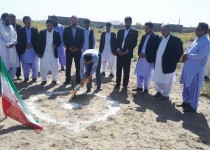 کلنگ زنی مدرسه 3 کلاسه در نقطه صفر مرزی میرجاوه