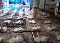 توزیع 100بسته کمک مومنانه و پخت کیک و شیرینی عیدانه خواهران طلبه بسیجی به نیازمندان زاهدان