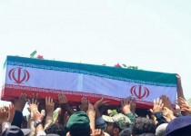 تشییع پیکر پاک 3 شهید حادثه ناوچه کنارک در سیستان و بلوچستان