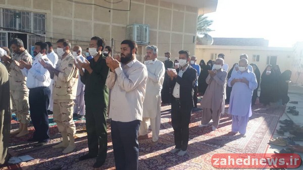 نماز عید سعید فطر در میرجاوه