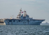 حریق در دومین کشتی جنگی آمریکا طی یک هفته اخیر