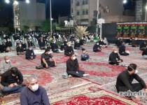 مراسم عزاداری سرور و سالار شهیدان با رعایت دستورالعمل های ستاد کرونا در زاهدان