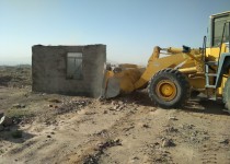 58/8 هکتار از اراضی ملی شهرستان زاهدان رفع تصرف شد