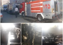 حریق منزل واقع در زاهدان یک فوتی برجای گذاشت