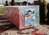 برگزاری مراسم بدرقه پیکر مطهر شهید مسیحی هراچ هاکوپیان  در زاهدان