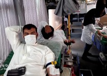 برگزاری پویش نذر خون بسیجیان در زاهدان