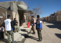 سلیمانی ها در خط مقدم کارزار مقابله با کرونا در زاهدان