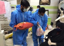 ارائه خدمات رايگان دندانپزشكي و توزیع ۵۰ بسته کمک مومنانه در زاهدان