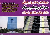 دولت در ۱۰۰ روز پایانی موتور چاپ پول بانک مرکزی را خاموش کند/ مگر تحریم‌ها را برنداشته بودند؟؛ چرا کار تکراری می‌کنند؟!