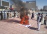 به آتش کشیدن پرچم رژیم صهیونیستی از شمال تا جنوب سیستان و بلوچستان