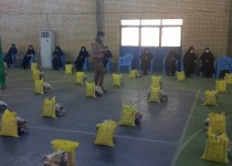 توزیع 750 بسته معیشتی بین اقشار بی بضاعت در زاهدان