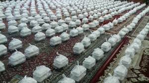 طبخ و توزیع 40 هزار پرس غذای گرم در زاهدان