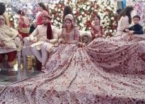 لباس عجیب عروس پاکستانی سوژه رسانه ها شد