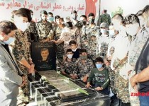 برگزاری مراسم غبارروبی و عطرافشانی مزار شهدا در زاهدان