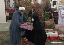 دیدار  بسیجیان زاهدانی با  خانواده شهدا