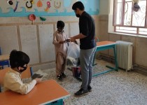 توزیع ۱۲۰۰ عدد ماسک بین کودکان ناشنوا در زاهدان