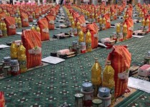 توزیع 920 بسته معیشتی و 20 هزار ماسک بین اقشار بی بضاعت در زاهدان