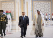 دیدار رئیس رژیم صهیونیستی با رئیس جدید امارات