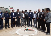 کلنگ احداث قطعه سه باند دوم محور زابل_زهک به زمین زده شد