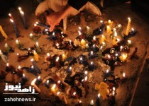 مراسم شام غریبان در شهرستان زاهدان برگزار شد