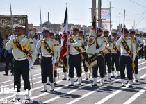 مراسم رژه نیروهای مسلح در زاهدان برگزار شد