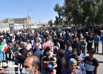 راهپیمایی مردم زاهدان در محکومیت اغتشاشات اخیر برگزار شد