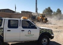 گشت زنی برای رصد اراضی ملی و دولتی در سیستان و بلوچستان