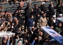 پیکر ۶ شهید حمله تروریستی شیراز در حرم شاهچراغ آرام گرفت