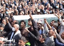 پیکر مطهر شهید حجت الاسلام سجاد شهرکی در زاهدان آرام گرفت