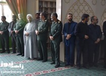 برگزاری مراسم چهلمین روز شهادت شهیدان مهدي ملاشاهي زارع  و جواد کيخا جهانتيغي