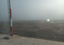 مه غلیظ دید افقی در زاهدان را به ۲۰۰ متر کاهش داد