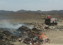 ضبط و معدوم‌سازی بیش از ۳ هزار کیلوگرم فرآورده سلامت‌محور غیرمجاز در زاهدان