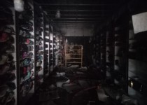 آتش سوزی در بازار رسولی زاهدان اطفاء شد