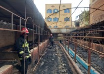 رستوران باغ کلبه چوبی بهارستان در آتش سوخت/ حادثه هیچ‌گونه مصدومی نداشت