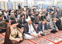 برگزاری مراسم چهلمین روز شهادت آیت‌الله عباسعلی سلیمانی در زاهدان