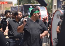 آیین دسته روی تاسوعای حسینی در زاهدان برگزار شد