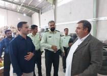 معاون مبارزه با مواد مخدر راه‌آهن کشور از مرکز مبادله و لجستیک مرسولات پستی تفتان بازدید کرد