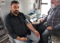 اهدای خون توسط کارکنان اداره کل پست استان
